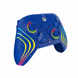PDP Afterglow Wave Blue USB Gamepad Analogue / Digital PC, Xbox Series S, Xbox Series X
