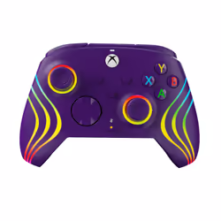 PDP Afterglow Wave Purple USB Gamepad Analogue / Digital PC, Xbox Series S, Xbox Series X
