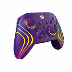 PDP Afterglow Wave Purple USB Gamepad Analogue / Digital PC, Xbox Series S, Xbox Series X