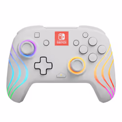 PDP Afterglow Wave, Gamepad, Nintendo Switch, Nintendo Switch OLED, D-pad, Home button, Analogue / Digital, Multicolour, Wire ...