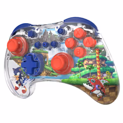PDP REALMz Wired Controller: Knuckles Sky Sanctuary Zone, For Nintendo Switch & Nintendo Switch - OLED Model