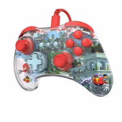 PDP REALMz Wired Controller: Knuckles Sky Sanctuary Zone, For Nintendo Switch & Nintendo Switch - OLED Model