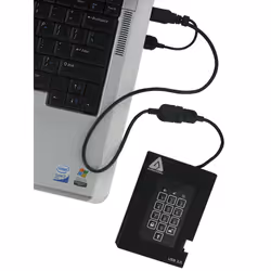 Apricorn Aegis Padlock Fortress 256 GB USB 3.2 Gen 1 (3.1 Gen 1) Black - Additional view 4