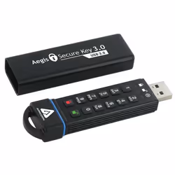 Apricorn Aegis Secure Key 3.0 USB flash drive 60 GB USB Type-A 3.2 Gen 1 (3.1 Gen 1) Black - Additional view 4