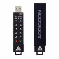 Apricorn Aegis Secure Key 3NX USB flash drive 16 GB USB Type-A 3.2 Gen 1 (3.1 Gen 1) Black - Additional view 4