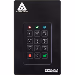 Apricorn Aegis Fortress L3 2 TB USB Type-A to USB Type-C 3.2 Gen 1 (3.1 Gen 1) Black - Additional view 5