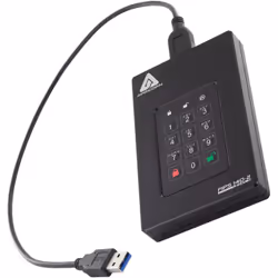 Apricorn Aegis Fortress L3 2 TB USB Type-A to USB Type-C 3.2 Gen 1 (3.1 Gen 1) Black - Additional view 6