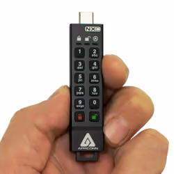 Apricorn Aegis Secure Key 3NXC USB flash drive 64 GB USB Type-A 3.2 Gen 1 (3.1 Gen 1) Black - Additional view 6