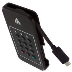 Apricorn Aegis NVX 2 TB USB Type-C 3.2 Gen 1 (3.1 Gen 1) Black - Additional view 5