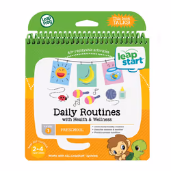 LeapFrog LeapStart Daily Routines and Health and Wellness Book