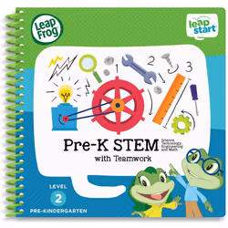 LeapFrog LeapStart Pre-Kindergarten Activity Book: Pre-K STEM (Science, Technology, Engineering, Math) and Teamwork