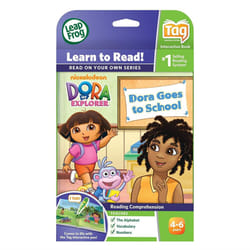 LeapFrog LeapReader TAG Book: Dora the Explorer Dora Goes to School