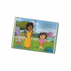 LeapFrog LeapReader TAG Book: Dora the Explorer Dora Goes to School