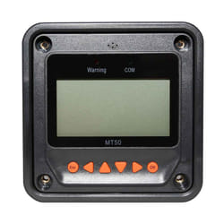 EPSolar MPPT Solar Charge Controller Ultra Fast Power Point Tracking EPEver - MT50 Remote Meter
