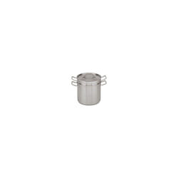 Royal Industries Double Boiler with Lid  12 qt  102 x 93 HT  Stainless Steel  Commercial Grade  NSF Certified