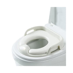 Baby PottyÂ TrainingÂ SeatÂ forÂ BoysÂ andÂ GirlsÂ withÂ Handles,Potty Training Seat, Fits Round and Oval Toilets,White Potty Training Seat, Kids