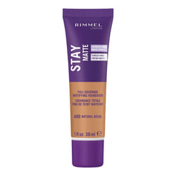 Rimmel London Stay Matte Liquid Mousse - 400 Natural Beige - Foundation  Lightweight  Shine control  Oil-Free  1oz