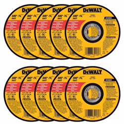 DEWALT DW8062 4-1/2"""" x .045 x 7/8"""" Metal Cut-Off Wheel (100pk)