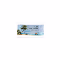 TRAVELWELL Makeup Remover Wipes Bulk  Individually Wrapped Natural Fresh Aloe Travel Packs Elderly Bathing Cleansing Wipes - 500 Count per Package | T