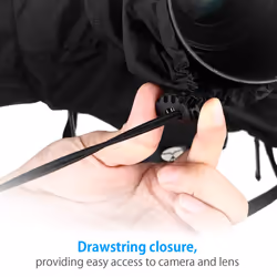 Powerextra Professional Waterproof Camera Rain Cover Protector for Nikon Sony Pentax and Other Digital SLR Cameras  Great for Rain Dirt Sand Snow Prot