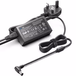 19V Power Supply Adapter Cable for Samsung HW-S60T HW-S61T HW-Q700 HW-Q800 HW-K370 HW-K850 HW-K950 HW-M4500 Soundbar
