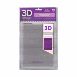 5'' x 7'' 3D Embossing Folder - Celebrate