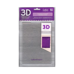 5'' x 7'' 3D Embossing Folder - Celebrate