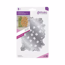 Gemini Die Create a Card - Festive Flowers