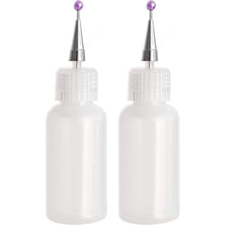 Crafter's Companion Ultra-fine Tip Glue Applicator 2 Piece-Refillable 14ml Bottles-Perfect for Papercraft, Cardmaking and Scrapbooking Projects-for