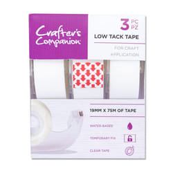 Crafter's Companion Low Tack Tape for Paper and Card Crafting Projects