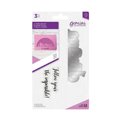 Gemini Stamp & Die Set - Dream