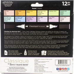 Spectrum Noir Classique Alcohol Markers 12/Pkg-Pastel