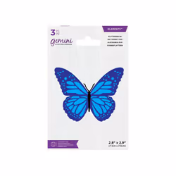 Gemini Elements Mini Metal Die ~ Fluttering By