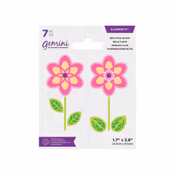 Gemini Elements Mini Metal Die ~ Beautiful Bloom