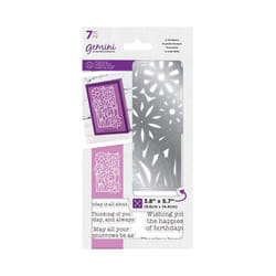 Gemini Decorative Outline Stamp and Die - In Full Bloom