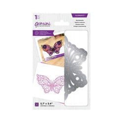 Gemini Elements Decorative Outline Topper Die - Bold Butterfly