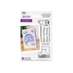 Gemini Peek-A-Boo Christmas Stamp & Die - Polar Bear