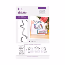 Gemini Character-Over-The-Edge Stamp & Die - Magical Wishes