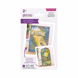 Gemini Die Create a Card - Aged Argyle