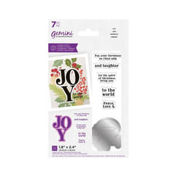 Gemini Christmas Word Stamp & Die - Joy