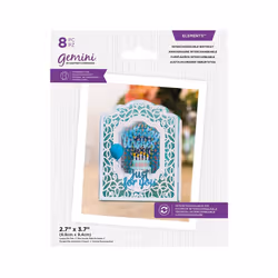 Gemini Elements Metal Die ~ Interchangeable Birthday