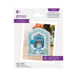 Gemini Elements Metal Die ~ Interchangeable Birthday