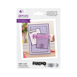 Gemini Stamp & Die Balloon Sentiments - Friend