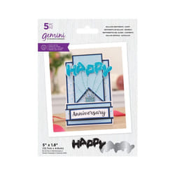 Gemini Stamp & Die Balloon Sentiments - Happy
