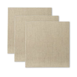 Senso Clear Primed Linen Panels Multipack - Multi-Media Canvas Panels for Oils  Acrylics  Pastels  & More! - [3-Pack - 6x6""""]