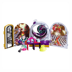 Mattel Ever After High Way Too Wonderland High and Raven Queen Playset  6 years and up