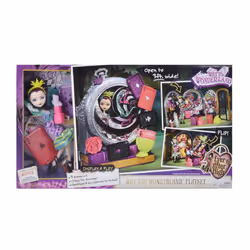 Mattel Ever After High Way Too Wonderland High and Raven Queen Playset  6 years and up