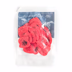 Dunlop 418R Tortex Guitar Picks (pack of 72) - Red 0.50mm