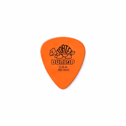 Dunlop Tortex Standard, 0.60mm, Orange Guitar Pick, 72 Pack