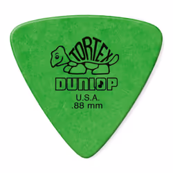 JIM DUNLOP guitar Picks (23431088033) gREEN 088mm